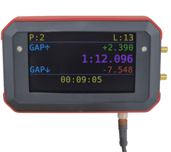 OLED Messenger visualiser les temps officiels du chronométrage