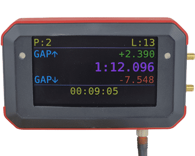 OLED Messenger view official times from timekeeping