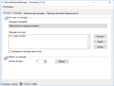 RemoteDisplayMessage Software